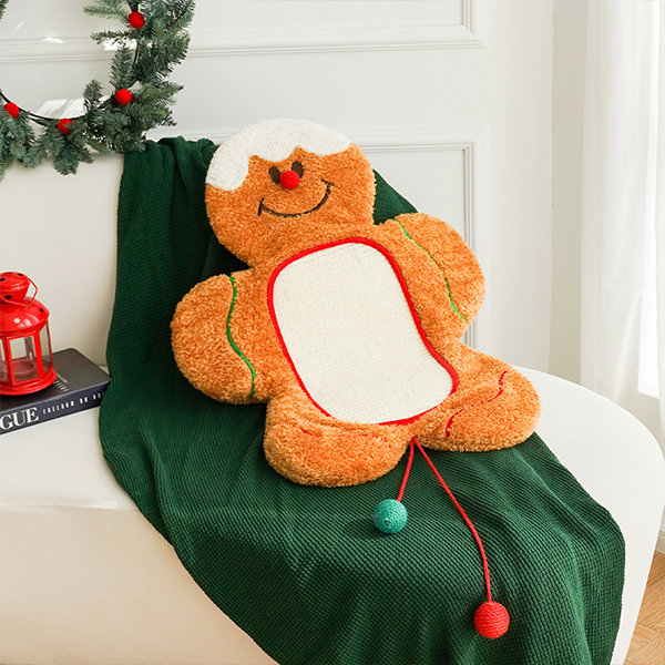 Gingerbread Man Pillow - PP Cotton - Bunny - Christmas Tree - ApolloBox