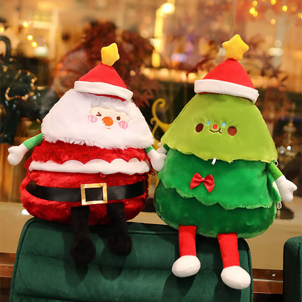 Christmas Themed Plush Toy - Santa - Gingerbread - Tree