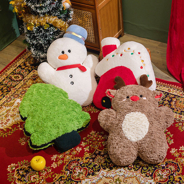 Christmas best sale snowman pillows