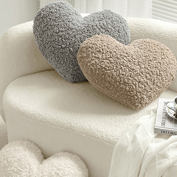 Pottery barn heart top pillow