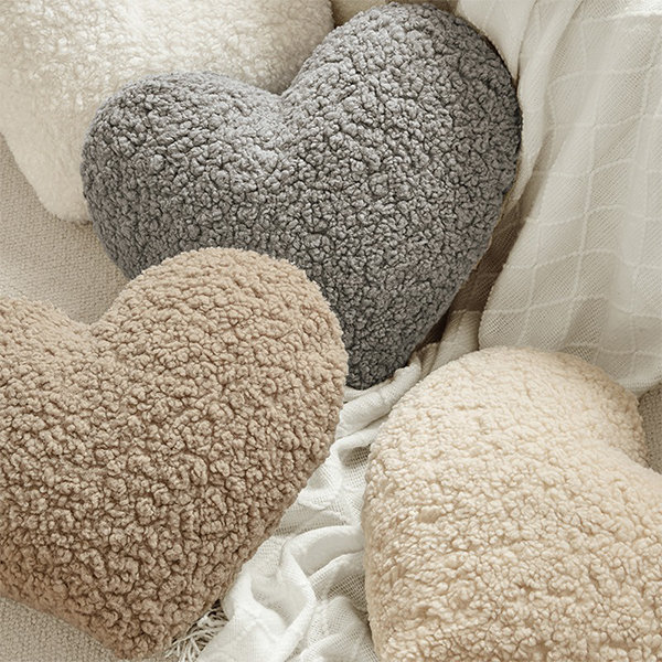 Pottery barn outlet heart pillow