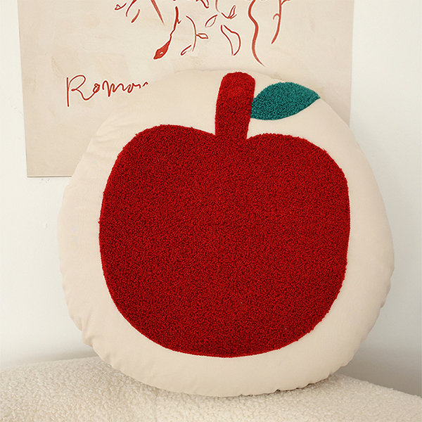 Apple-Inspired Sofa Cushion - Soft And Comfortable Fabric