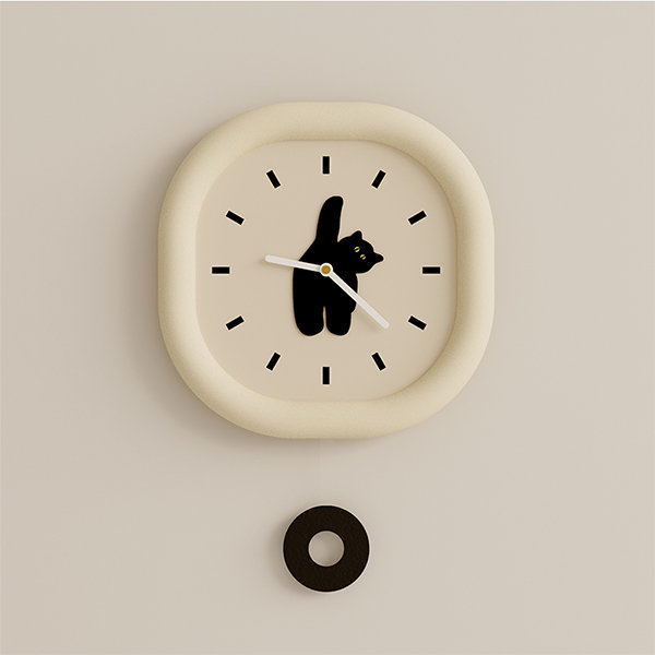 Chic Pendulum Table Clock - Timeless Aesthetics - Modern Elegance