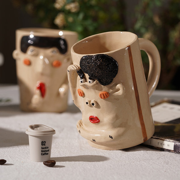 Modern Clay Mug from Apollo Box
