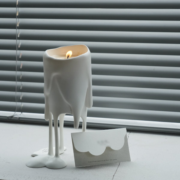 Melting Design Creative Candle - Soy Wax - Distinctive Flowing