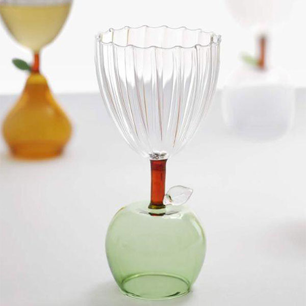 Glass Champagne Cup - 304 Stainless Steel - ApolloBox