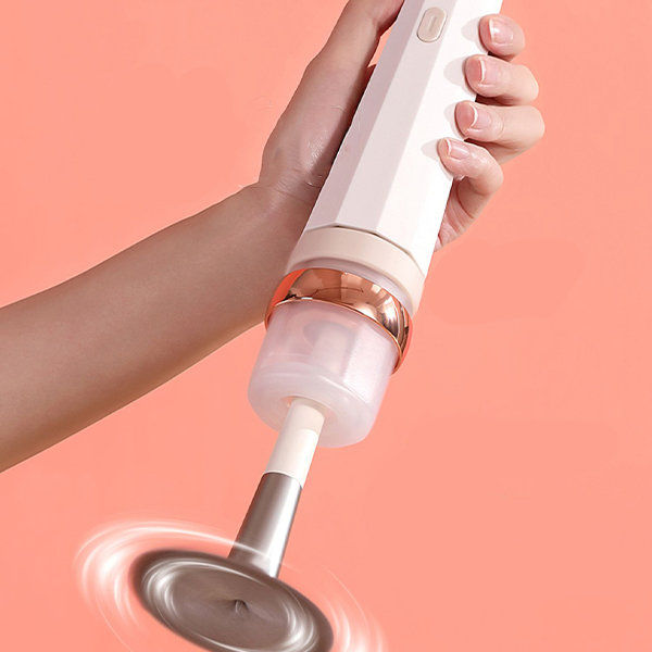 Electric Makeup Brush Cleaning Machine - Cylinder Shape - Sonic Vibration -  ApolloBox