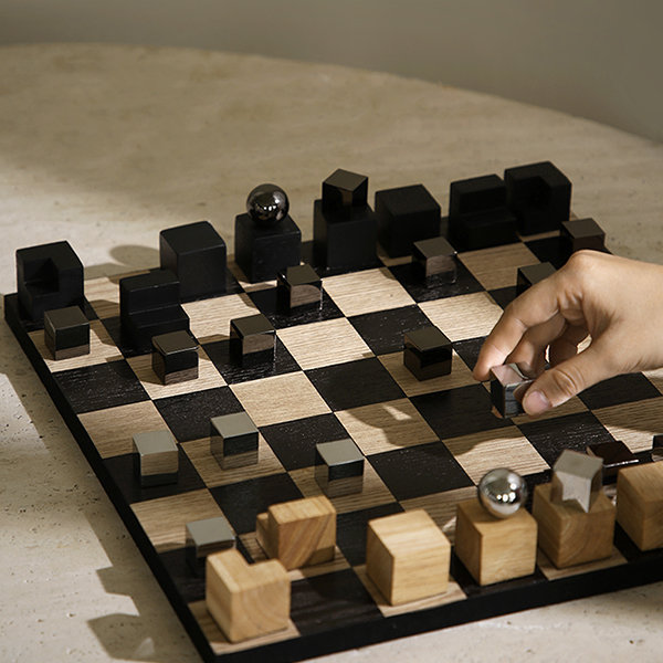 World Chess Set (Home Edition with Bauhaus Board)