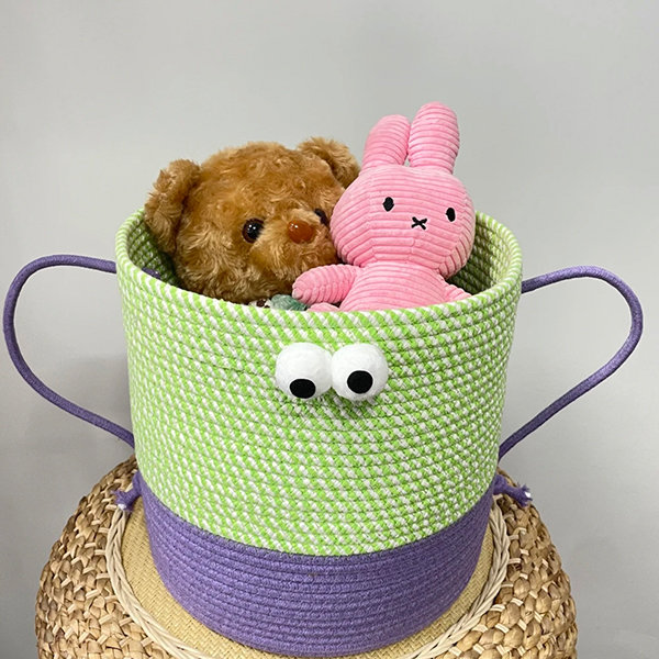 Stuffed Animal Storage Basket - ApolloBox