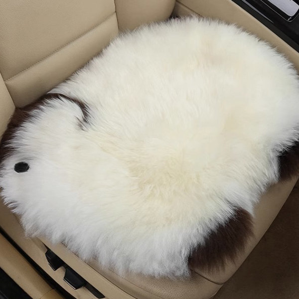 New Arrival Soft Plush Toast Practice Car Cushion Multifunctional