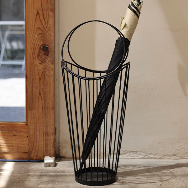 Minimalist Basket-Style Umbrella Stand - Iron Material - Welded  Craftsmanship from Apollo Box
