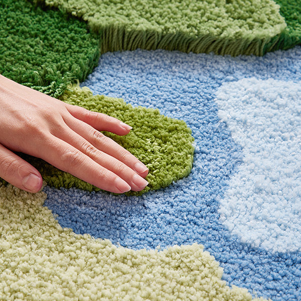 rugs that look like moss  Carpet That Looks like a Mossy Meadow