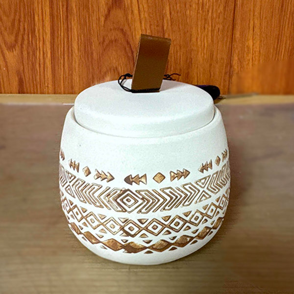 Acorn Ceramic Jar - Small - by &Klevering – Gretel Home