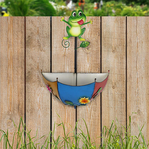 Wall Hooks for Hanging Utility Hooks,Cartoon Frog rain Umbrella