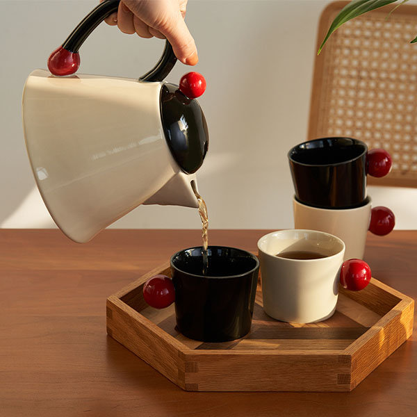 Ceramic Tea Brewing Pot Set - Elegant Ceramic Craftsmanship
