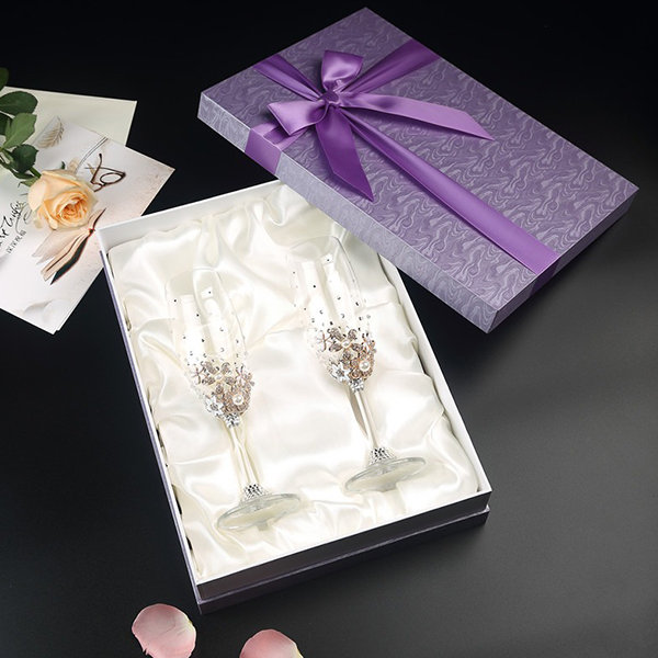 Sparkle - Champagne Box & Champagne Ribbon Present - Style 2