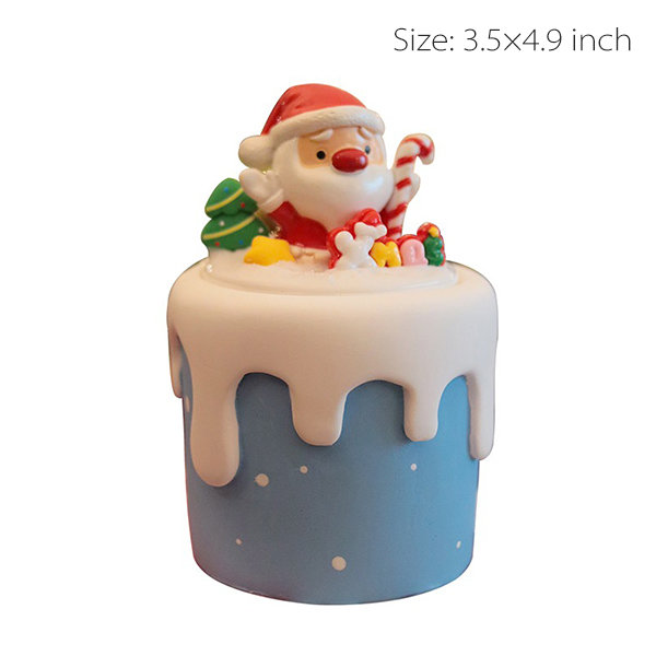 Adorable Santa Claus Aroma Candle - Holiday Cheer - Jolly Fragrance from  Apollo Box