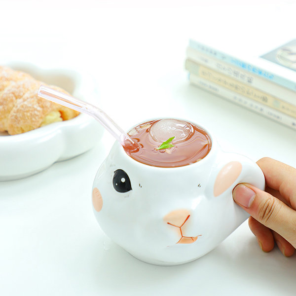 Cute Cartoon Mug - Rabbit - Fox - Ceramic from Apollo Box