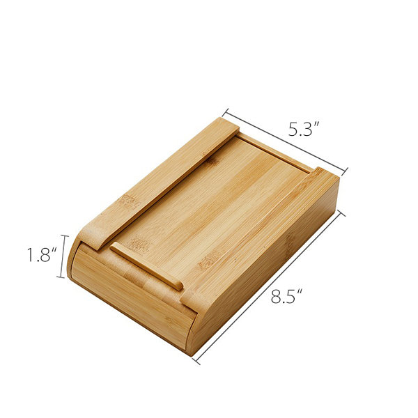 Bamboo Drawer Organizer - ApolloBox