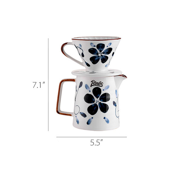SELETTI Ceramic Coffee Set - ApolloBox