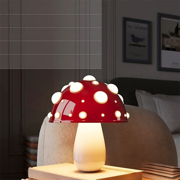 Midnight Forest Red Mushroom Candle - Lrg – Talking Tables US Trade