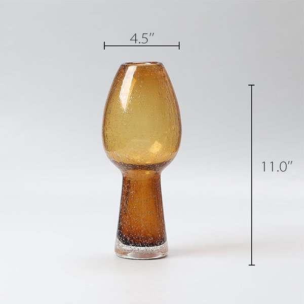 Japanese Glass Flower Vase - The Vase Graces Any Desktop With Its