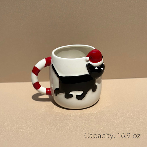 Cartoon Dog Mug - Ceramic - Large Capacity - ApolloBox