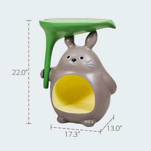 Cartoon Totoro Storage Side Table - Home Decor - Desktop Organizer -  ApolloBox