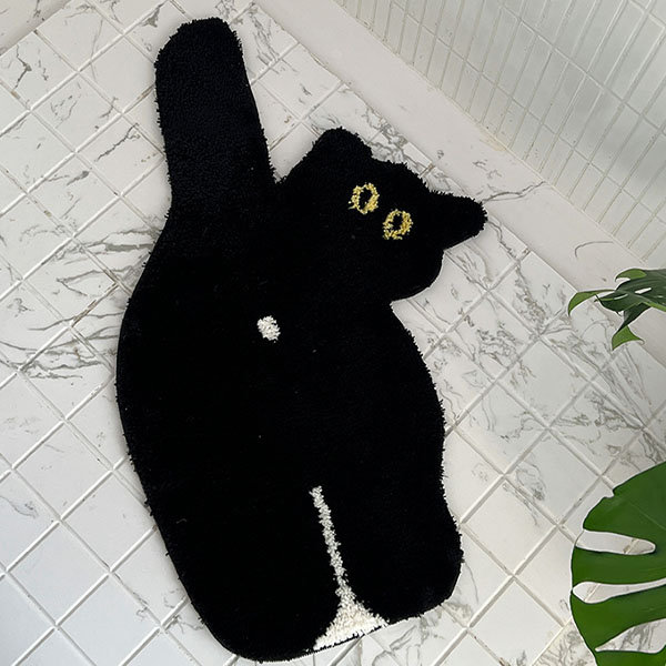 Cartoon Cat Floor Mat