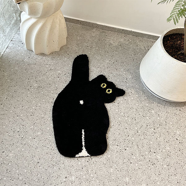 Cartoon Cat Floor Mat