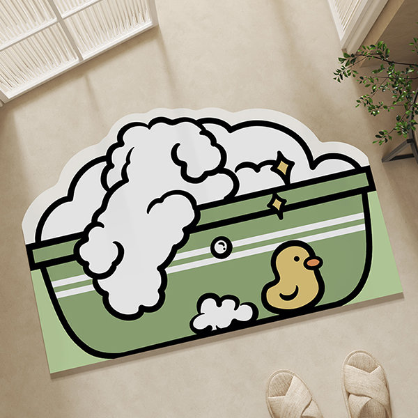 Cute Bath Mats for Bathroom Non Slip Strawberry Bathroom Rugs Fun Bath Rug  for B