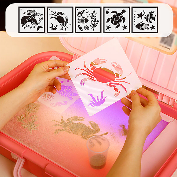 Kids' Sand Art Box - Creative Play - Mess-Free Fun from Apollo Box