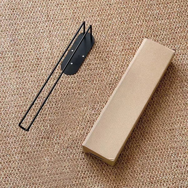 Kraft Paper Message Board Dispenser Wood & Leather Wall Hanging