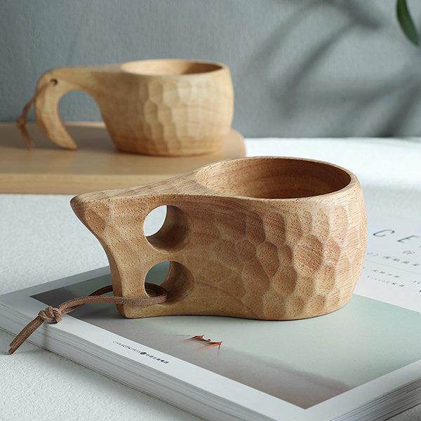 Ceramics Panda Yarn Storage Bowls with 12 pcs Bamboo Handle