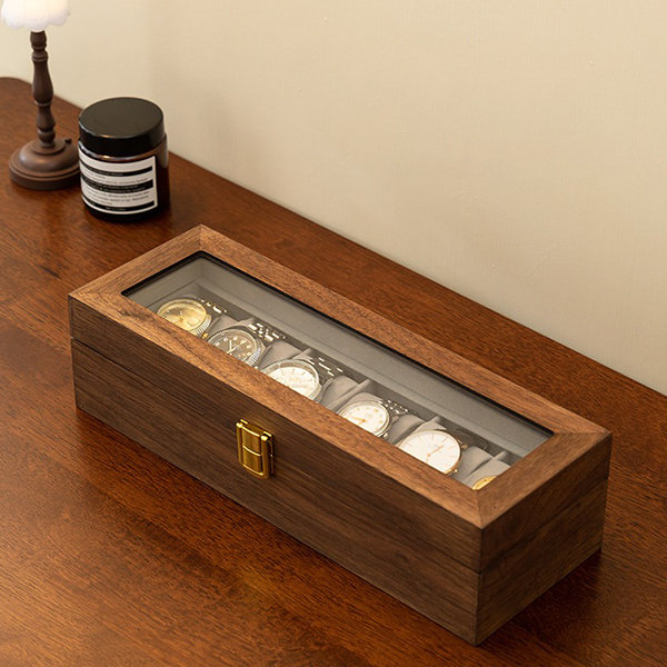 Solid Wood Watch Storage Boxes - Timeless Organization - Elegant