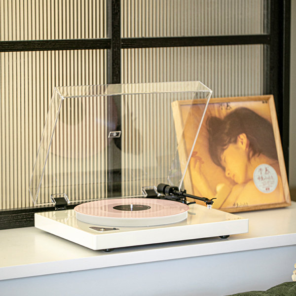 Pink Heart-Shaped Record - Vinyl Record - ApolloBox