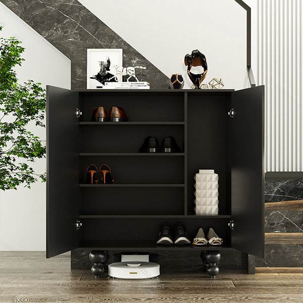 Charming Cat Shoe Cabinet - Playful Storage - Whimsical Aesthetics