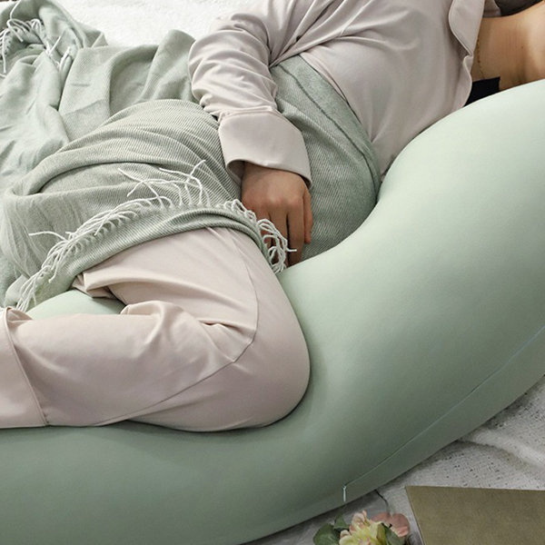 Body pillow that gives endlessly supportive cuddles