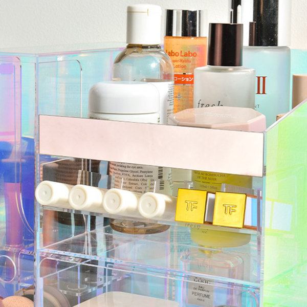 Plastic Makeup Organizer - ApolloBox