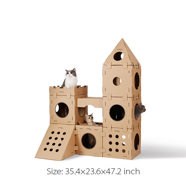 Cardboard cat hot sale house kmart