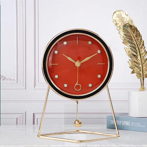 Chic Pendulum Table Clock - Timeless Aesthetics - Modern Elegance from  Apollo Box