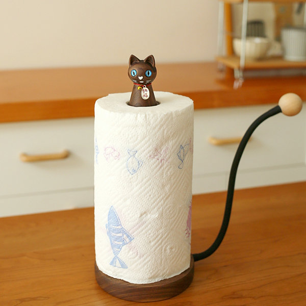 Cat kitchen best sale roll holder