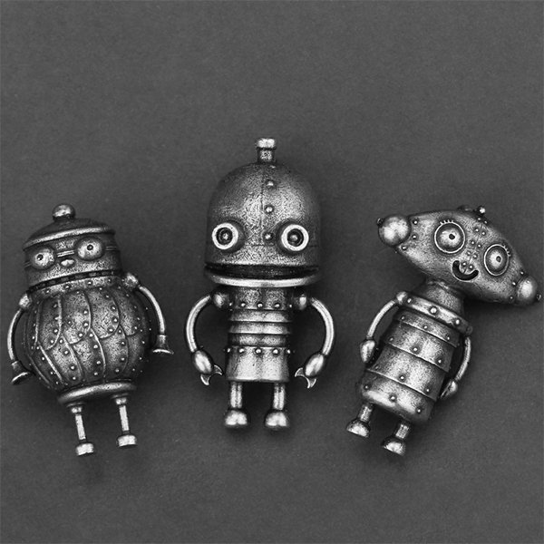 Alloy Metal Game Mechanical Charms - Steampunk Trinkets - Industrial Flair