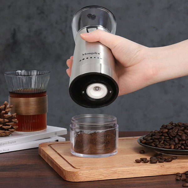 Precision coffee outlet grinder