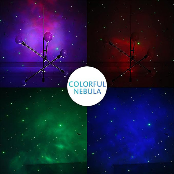 Astronaut Galaxy Projector - Star Projector Night Light - Nebula Projection  Lamp With Remote from Apollo Box