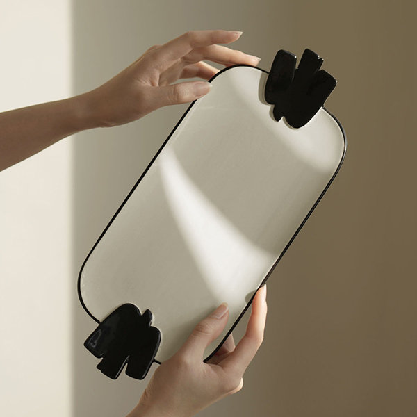 Avian Silhouette Tray - Minimalist Design - Functional Elegance