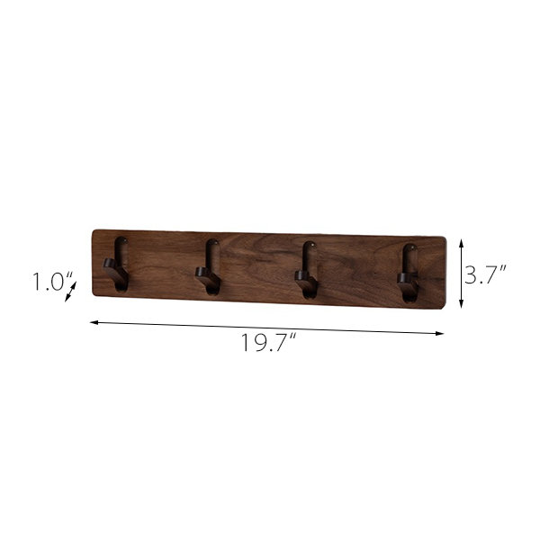 Stick Key Wall Hook - Beech Wood - 3 Sizes Choose - ApolloBox