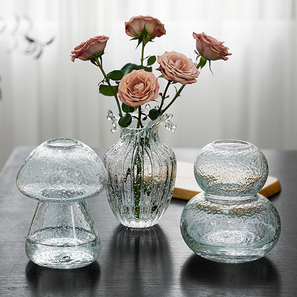 Luminous Fluorescent Glacier Vase - Illuminate Your Space with Mystical ...