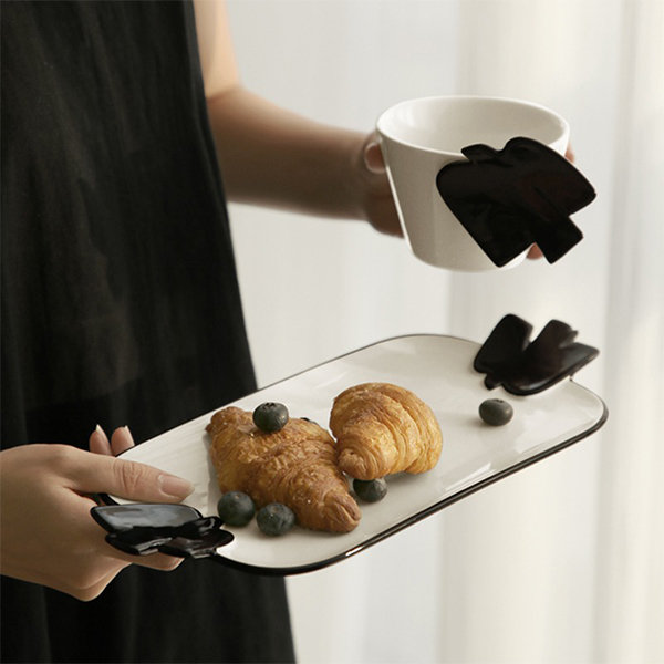 Avian Silhouette Tray - Minimalist Design - Functional Elegance