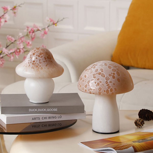 Spotted Mushroom Table Lamp - Glass - Dimmable Ambient Lighting from Apollo  Box